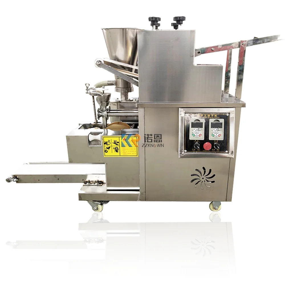 Máquina de bolinho de tamanho pequeno de aço inoxidável Samosa faz máquina automática de embalagem de bolinho