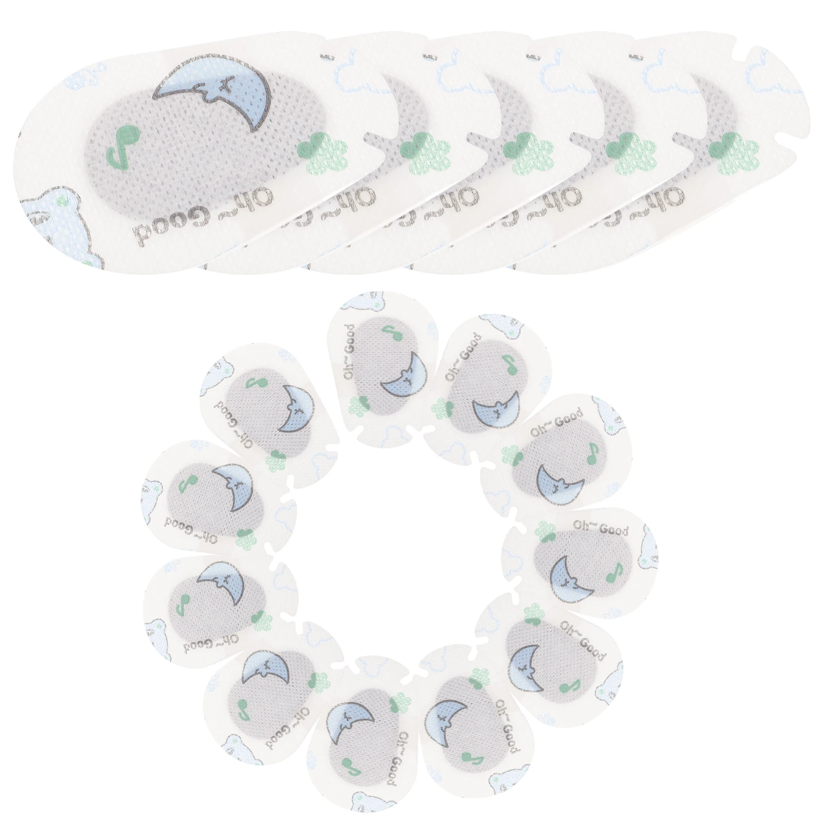 

20 Sheets Correct Eye-blocking Patch Patches for Lazy Cover Single Blindfold Child