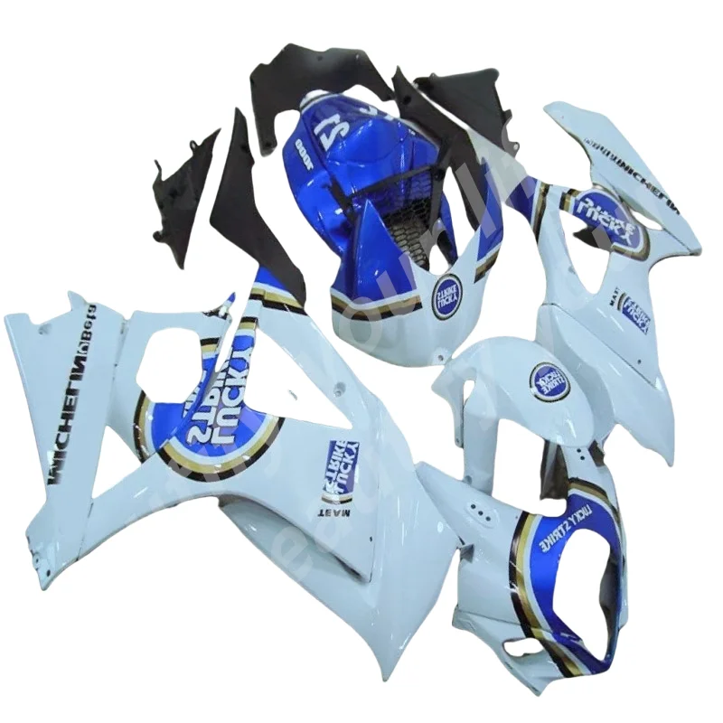 Комплект обтекателей для мотоцикла K7 G S XR 1000 05-06G S XR1000 2005 2006 G S XR1000 05 06 белый синий обтекатель из АБС