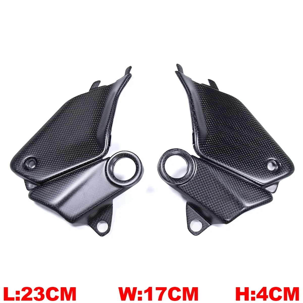For DUCATI-Panigale V4 2025 3K 100% Dry Carbon Fiber  Motorcycle Accessories Tank Side Panels Covers Protection Faring Kits