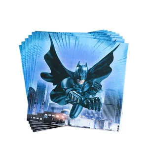 Bir Süper kahraman, Çocuklar için Tek Kullanımlık Sofra Takımı, Yarasa Adam, Bardak, Masa örtüsü, Balon, 3D, Parti, Doğum Günü, Dekor Cadılar Bayramı, Bebek Duşu Kupanın 6 büyük satışı, batman 3 boyutlu no. 4