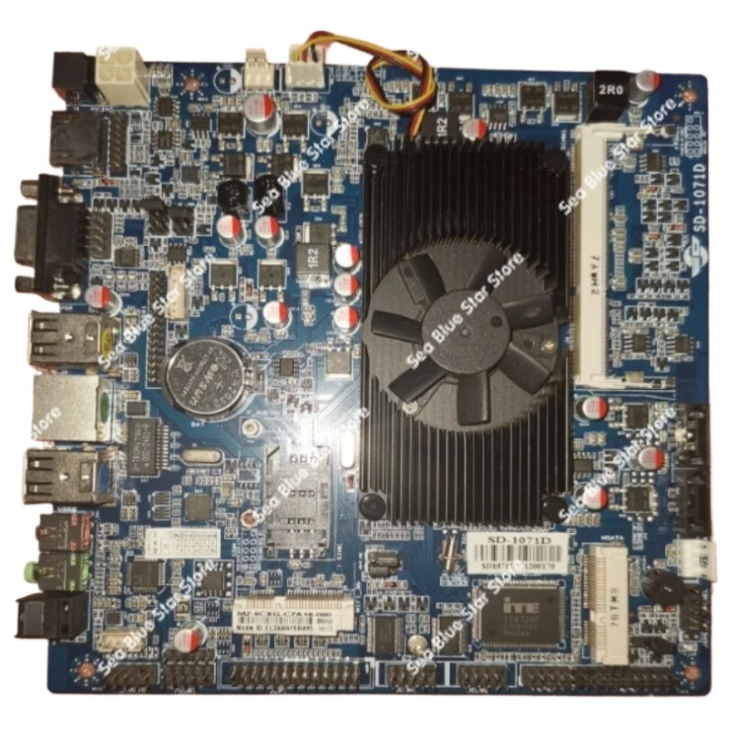 All-in-one machine main board SD-1071d 1037U POS machine, cash register industrial main board second-hand disassembly main board