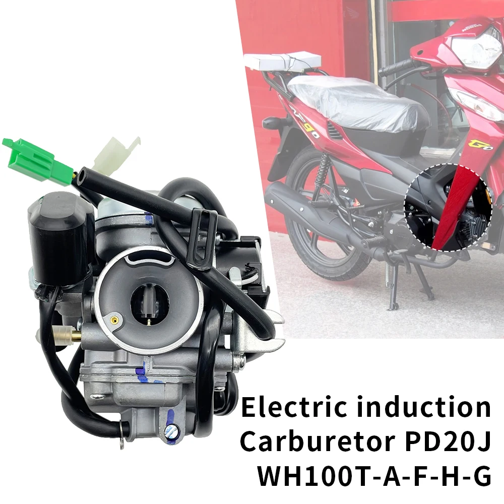 PD20J Wh100T-A-F-H-G Carburetor Is Suitable For Wuyang Honda Little Princess  Mingyue Joy Youyue Guosan Keihin Assembly