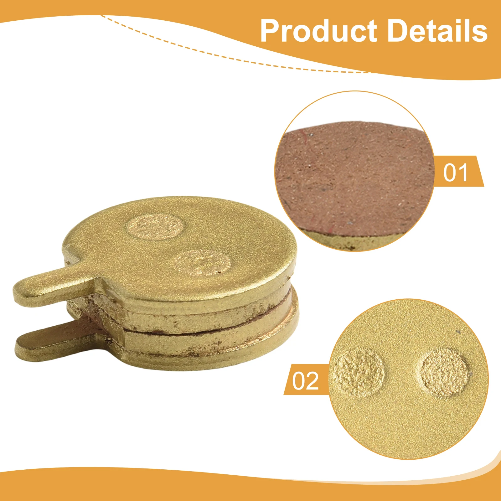 

Высокоэффективные тормозные колодки Gold Orange JAK-5B777: снижение вибрации, минимизация шума, устойчивость к выцветанию