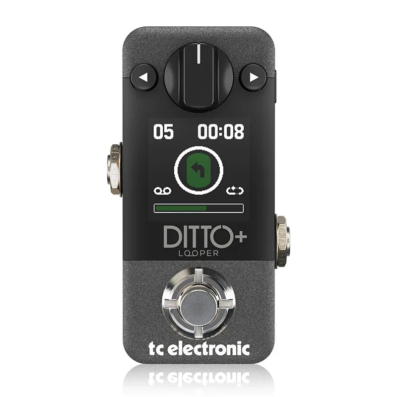 

TC ELECTRONICS DITTO+ LOOPER Electric Guitar Bass Distortion Single Block Effect Offers Guitar Effect