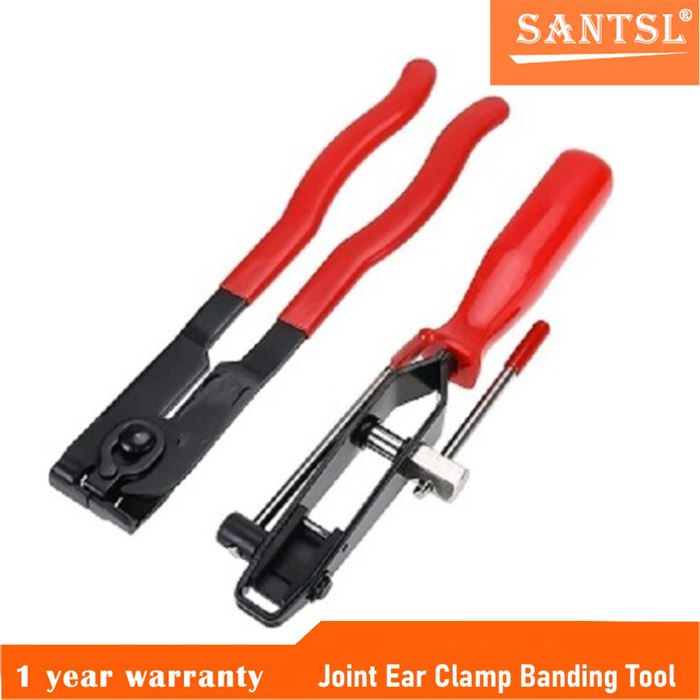 CV Clamp Joint Boot Clamps Pliers Tool Banding Crimper Cutter Ear Type 2pcs