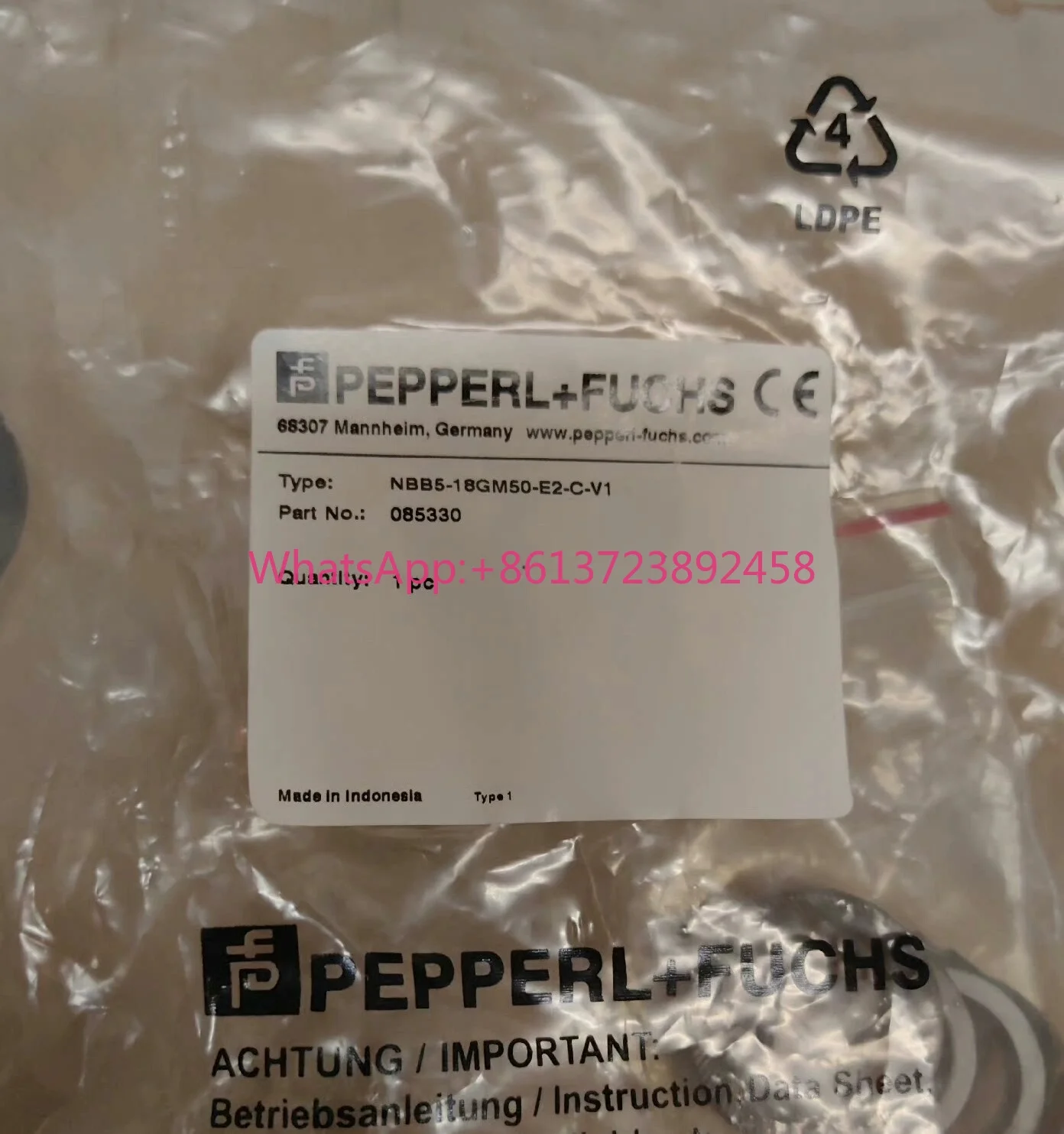 

Pepperl + Fuchs NBB5-18GM50-E2-C-V1