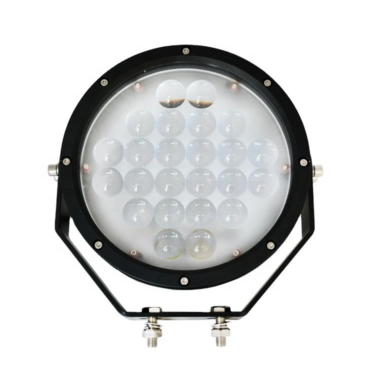 Crane area LED warning lights 24 9-inch pencil beams of light 12000 lumens IP68 certified driving light system
