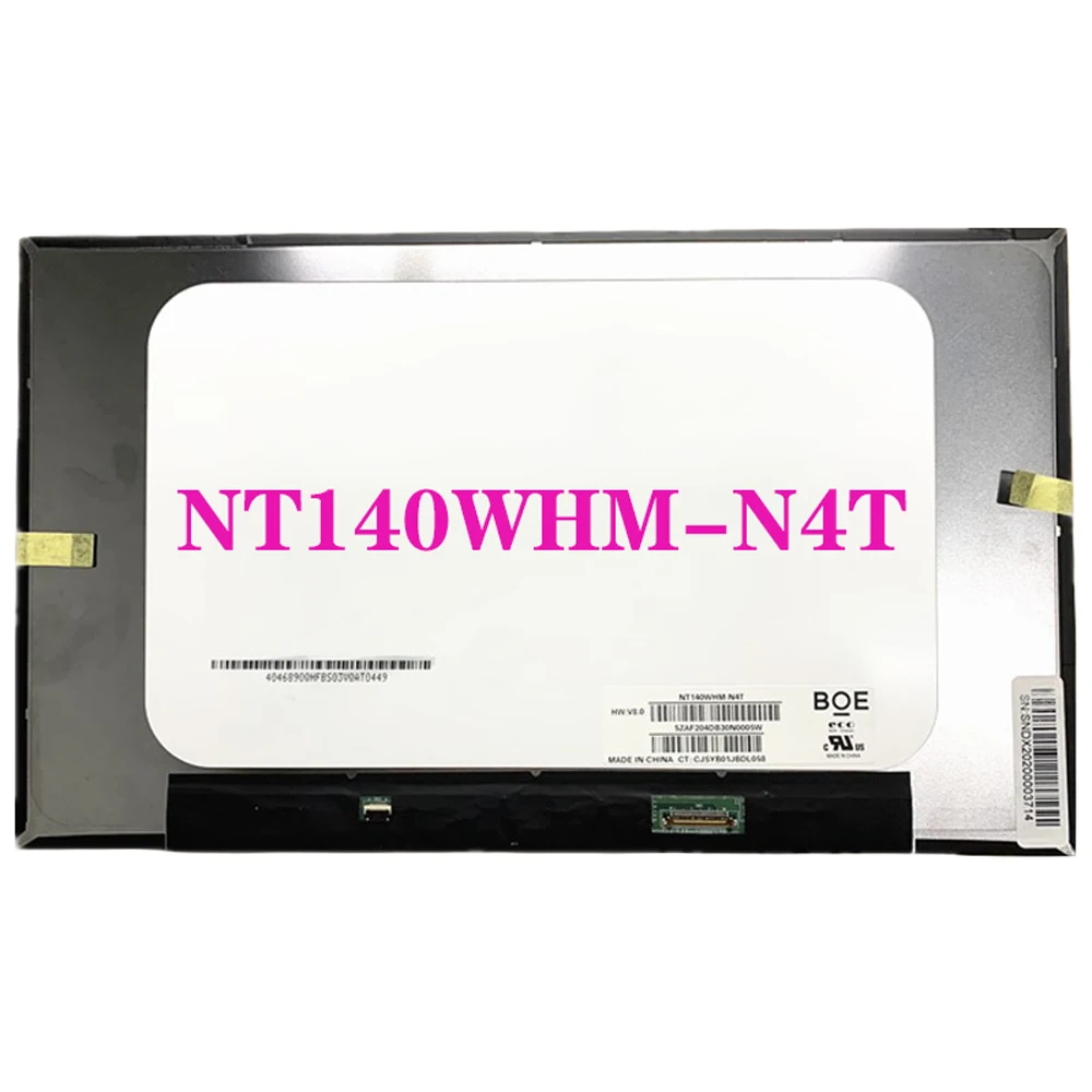 14 Inch Laptop LCD Screen NT140WHM-N45 B140XTN07.4 NT140WHM-N4T EDP 30 Pins 1366x768 Display Matrix Panel