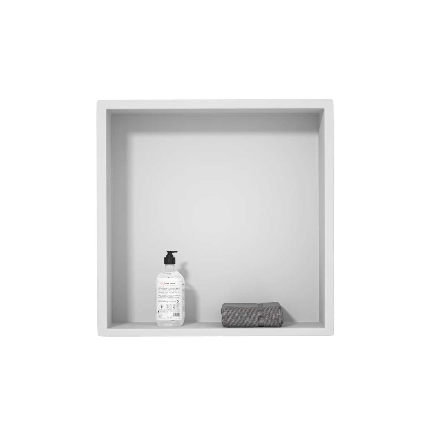 Wholesale 304 Stainless Steel 12x12 Inch Shower Niches Chrome Matte White Modern Design with Premium Quality for Bathrooms