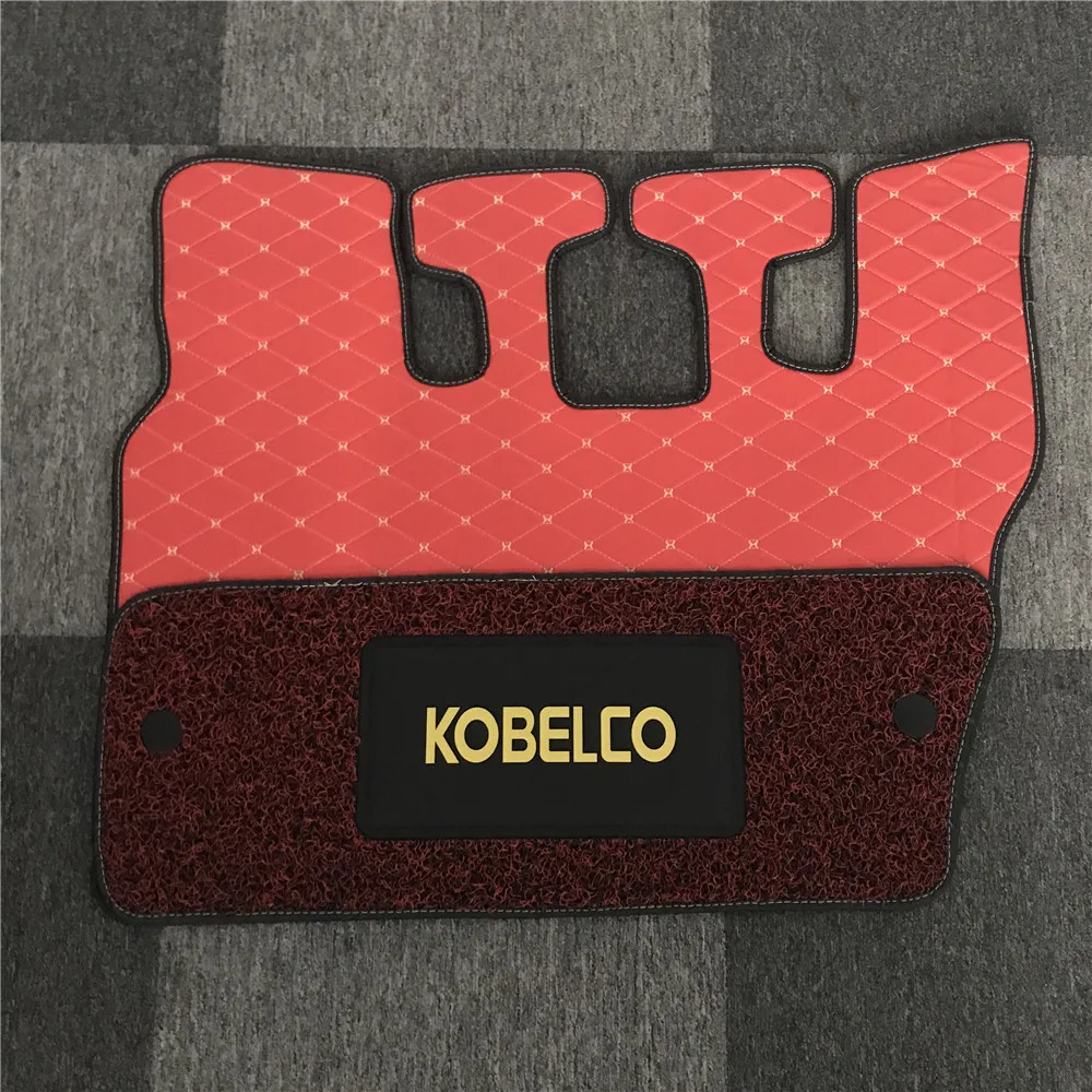 For Kobelco Excavator SK200-8 SK210-8 SK260-8 Cab Floor Mat Carpet Floor Glue Protective Pad