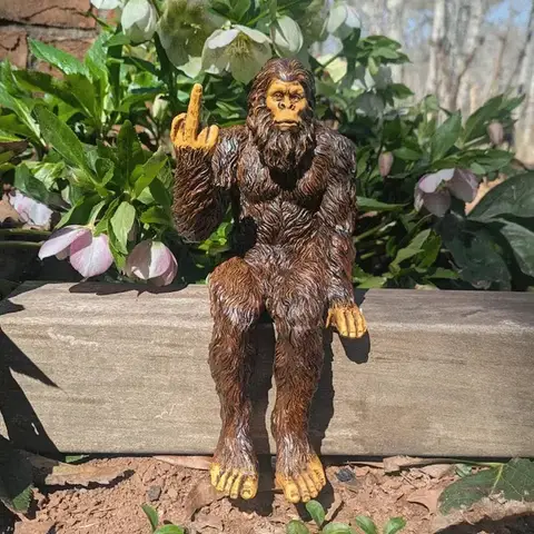 Bier Bigfoot Gorilla Home Decoration, Creative Garden Gibbon Decoration, Indoor Quirky Gorilla Decoration