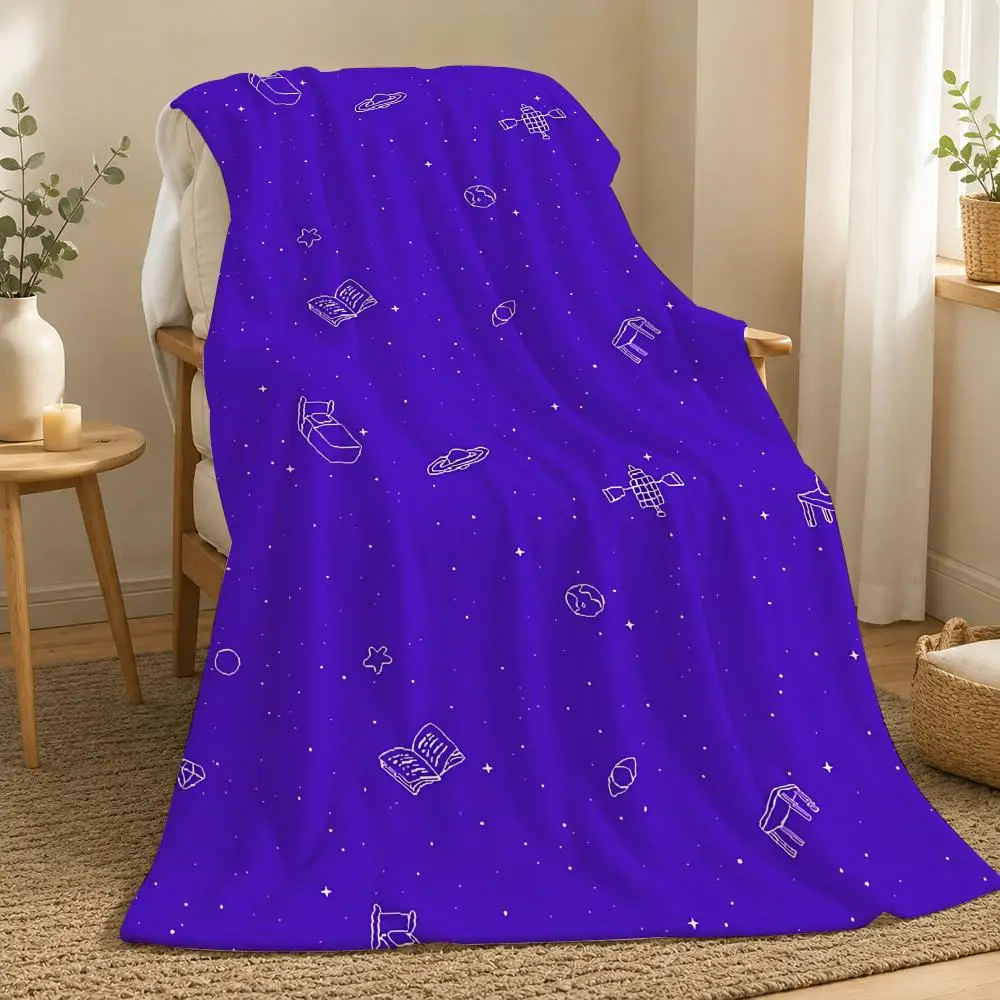 

Omori Game Throw 240g flannel blanket, suitable for sofas, beds, offices, exquisite gift blankets