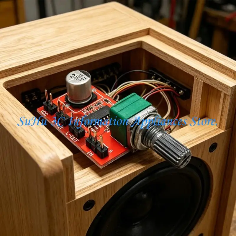  Mini PAM8406 Amplifier Board with Volumes Control for Small Sound Builds