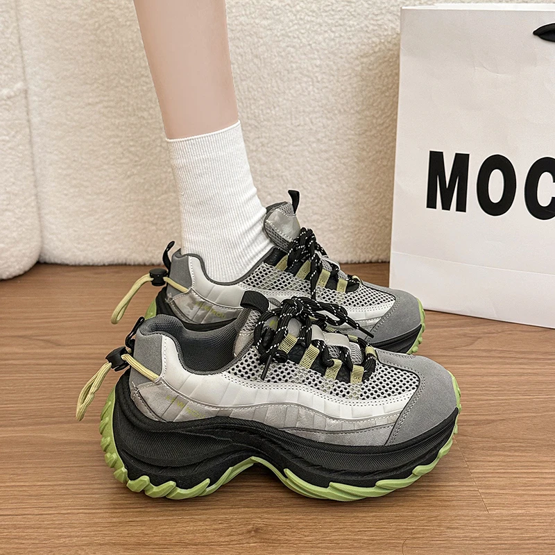 Women'S Shoes Running Sports - Mode Sport Dames Loopschoenen Dikzolige Outdoor