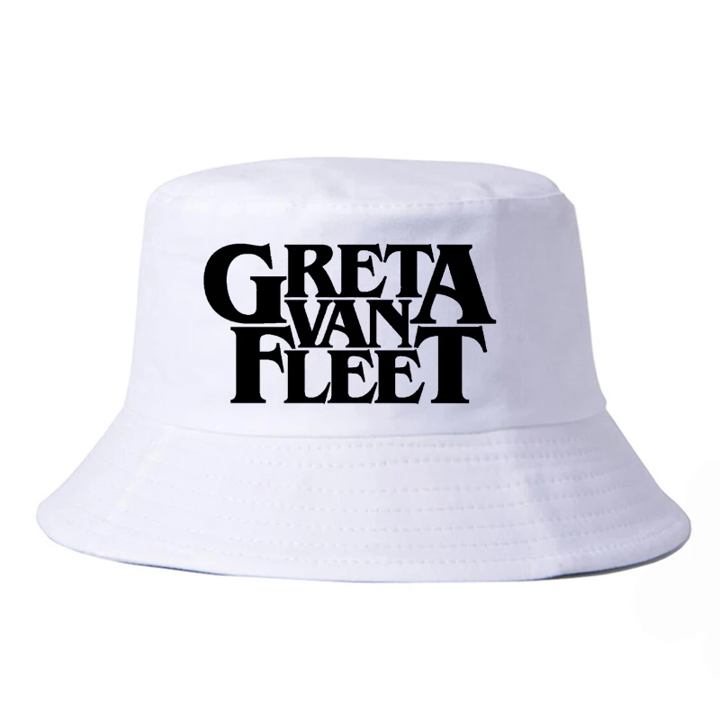 

Greta Van Fleet rock band cap summer men women Bucket Hat new Harajuku pop hip-hop Fisherman cap casual cool panama