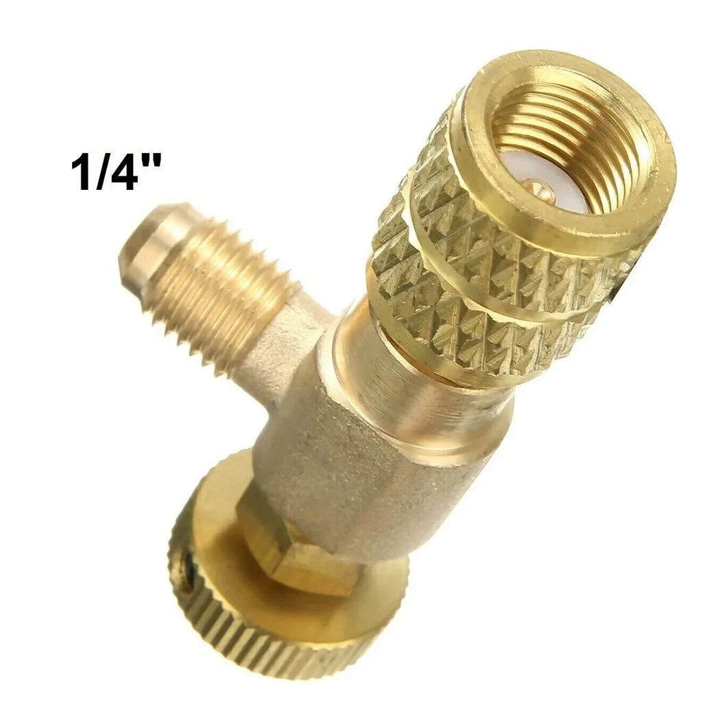 Practical Flow Control Valve 1/4 In - 5/16in Replacement Safety Valve Accessories Air Conditioning Control Valve