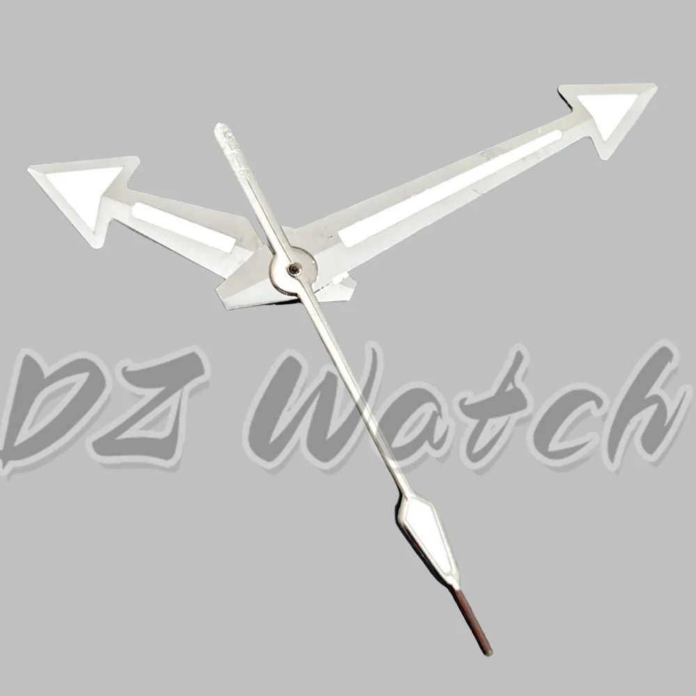 DZ 33.5mm NH35 Watch Dial Green Blue Earth Dial C3 Super Green Luminous 6 o\'clock Crown Date Window fit NH35 Movement
