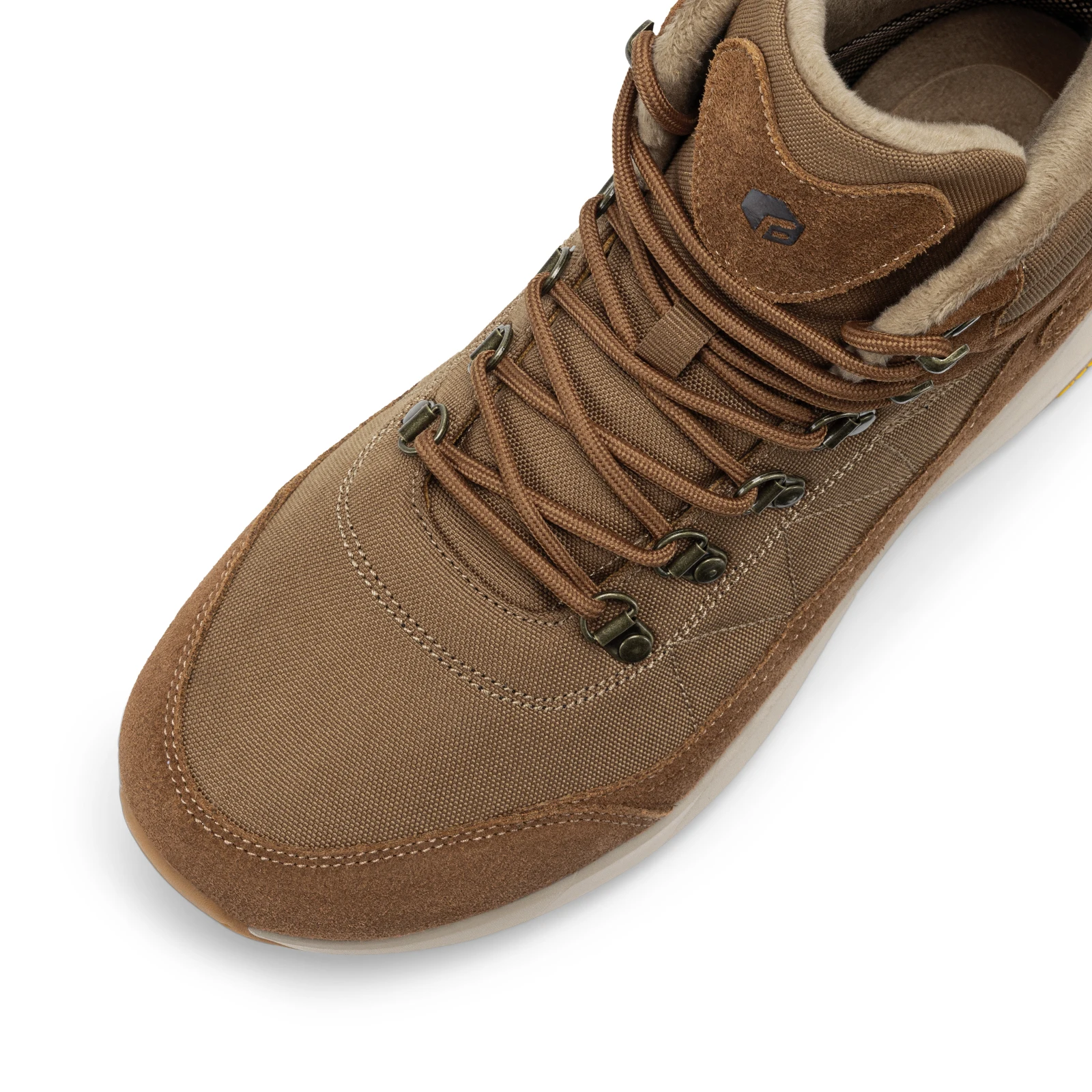 FitVille Herren Winterstiefel, extra breite Wanderschuhe für Männer, wasserabweisend, warm, mit Plüschfutter, Schneewanderstiefel, rutschfest für den Herbst. – Detail 15