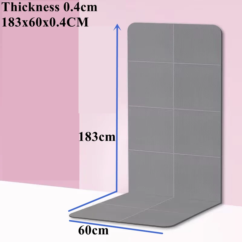 

4mm Thicknesses 183x60CM Foldable Yoga Mat Travel Fitness Exercise Mat Workouts for Yoga Floorexercise Eco Friendly Folding