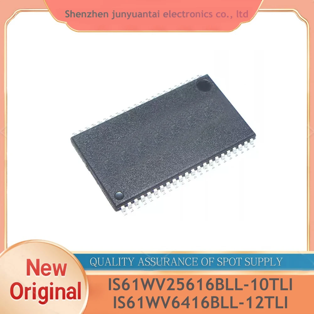 5PCS IS61WV25616BLL-10TLI IS61WV6416BLL-12TLI TSSOP44 Static random access memory (SRAM) storage chips are imported from stock