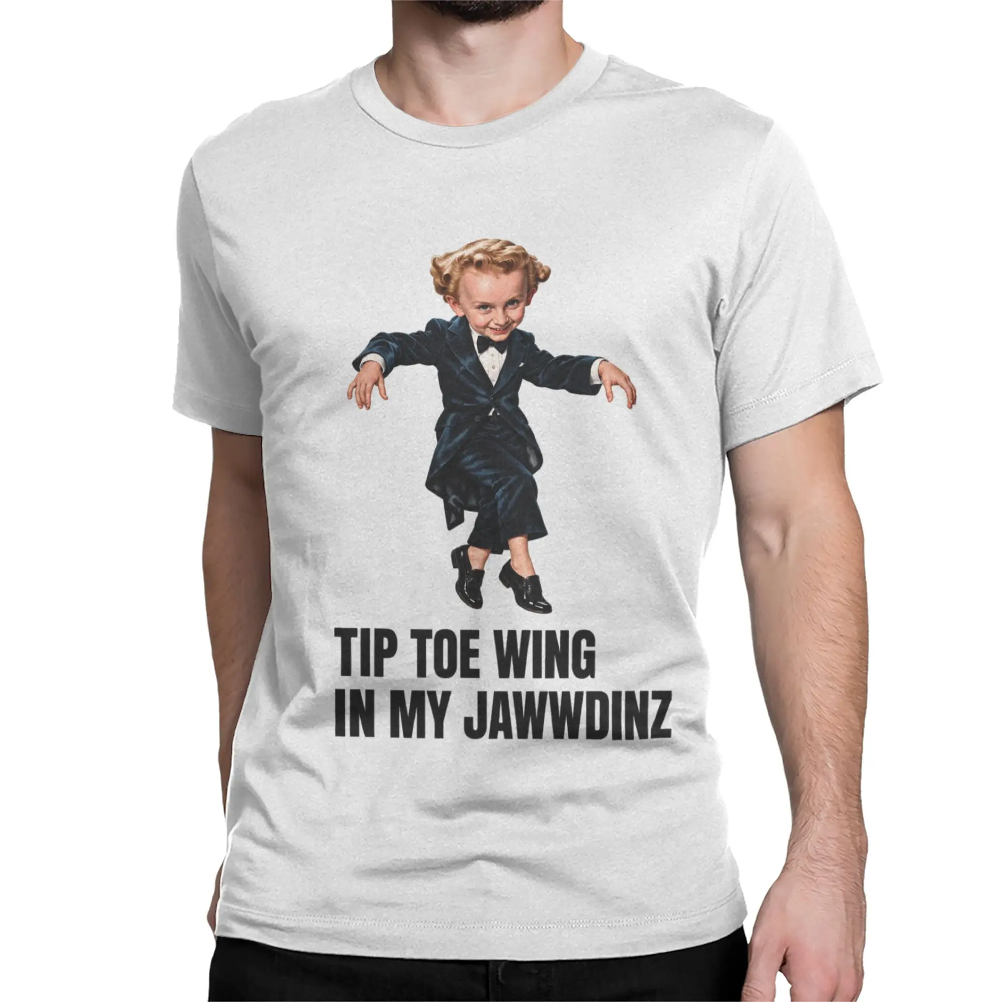 Men T-Shirts Rumpelstiltskin Tip Toe Wing Meme Fairy Tale Humor Cotton Tee Shirt Short Sleeve  T Shirts Round Collar Tops Gift