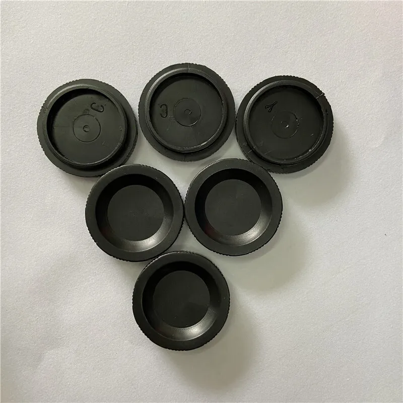 10PCS C-Mount-Gehäusekappen CCTV-Kameragehäusekappe Objektivabdeckung Staubschutz