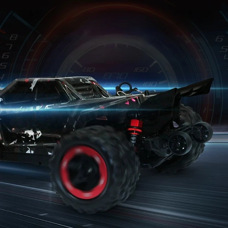 1/18 RC Remote Control 4WD Off-Road Car High-Speed ​​Racing Car with Forward Power Electric Toy Car Model for Boys