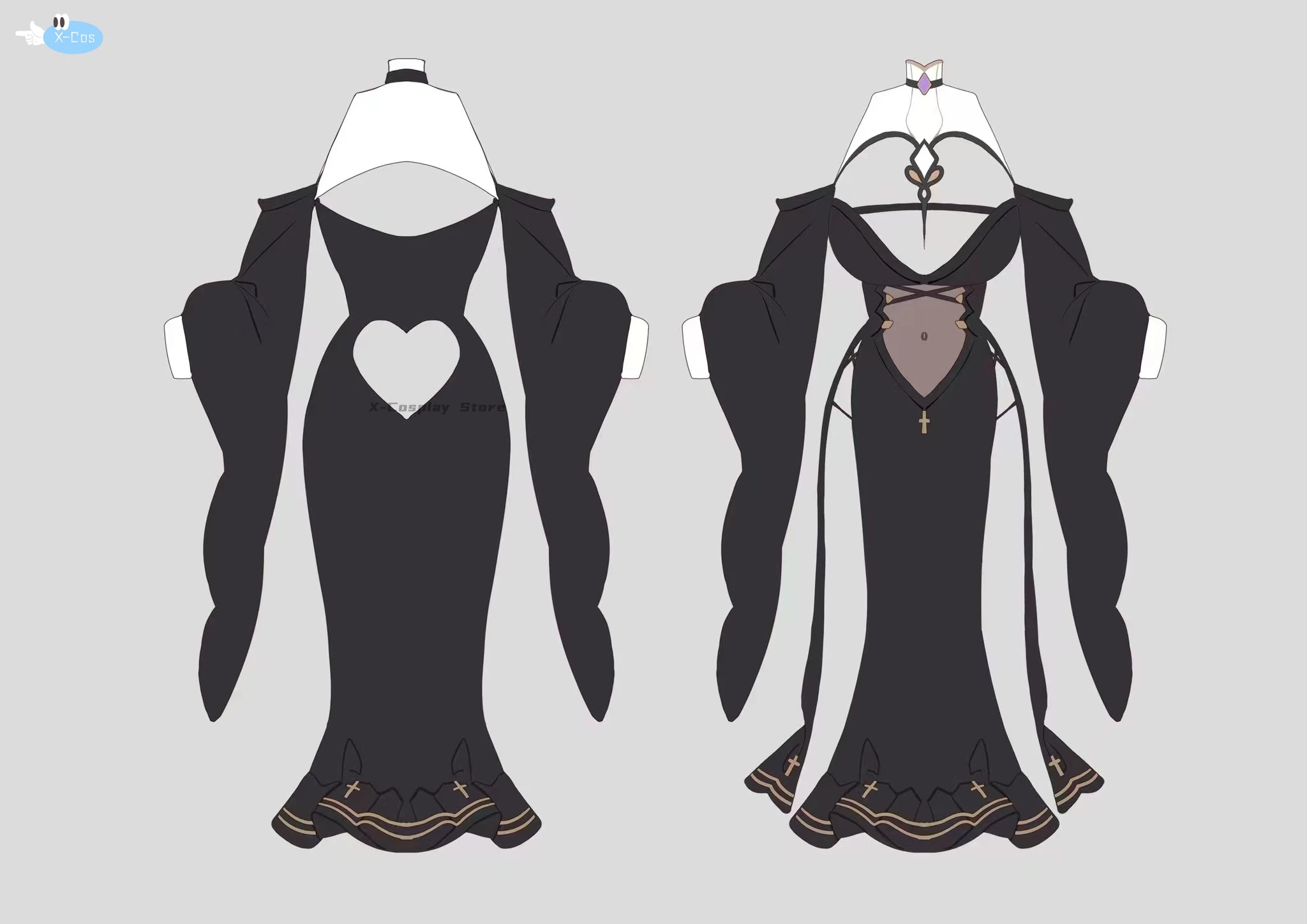 Kostum Cosplay Fern Anime Frieren melebihi perjalanan gaun seksi ujung seragam mewah pakaian Cos wanita pesta Halloween doujai