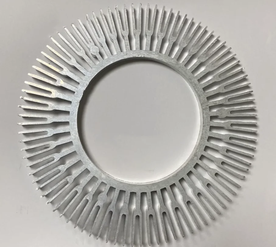 Circular sunflower cooling aluminum sheet 150*79*100mm high power radiator led lighting cooling aluminum heatsink