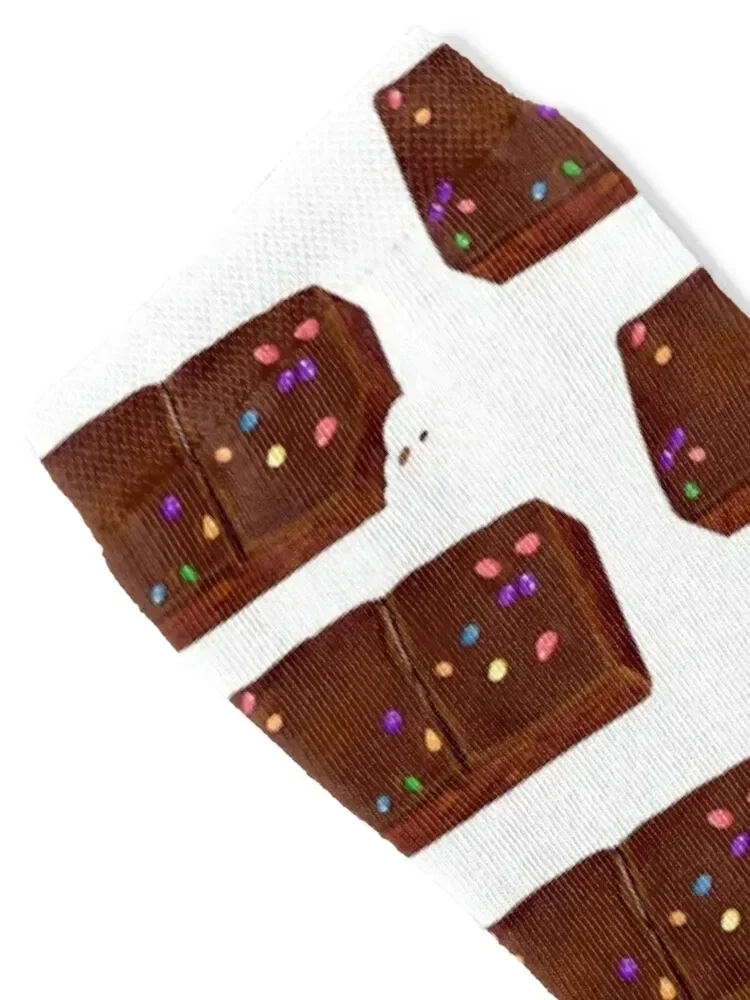 cosmic brownie pattern Socks cotton Children's Men Socks Luxury Brand Women's