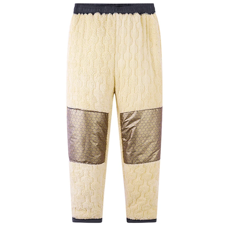 Pantalones deportivos gruesos de lana para hombre, pantalones térmicos de grafeno, informales, impermeables, a prueba de viento, de algodón, invierno, 2024