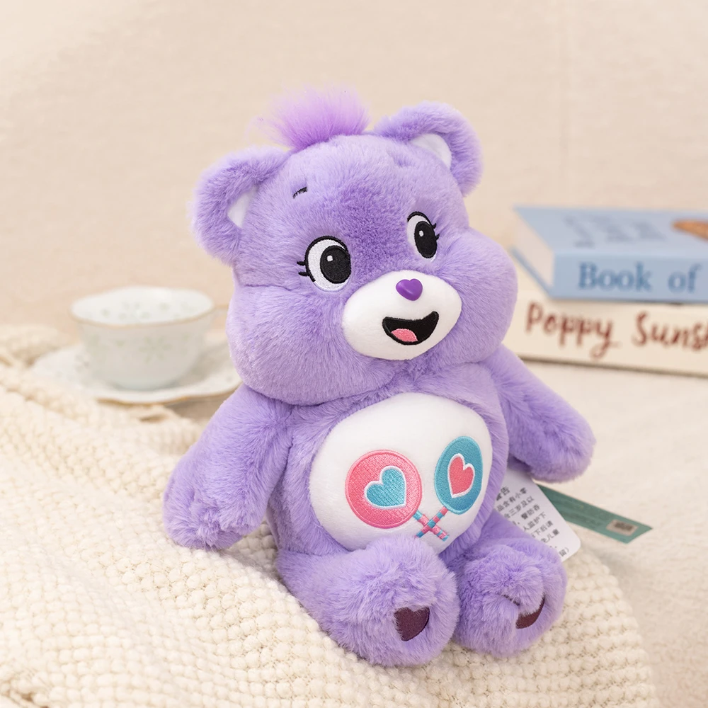33 cm Troetelbeertjes Leuke Regenboog Beer Knuffels Mooie Cartoon Beer Zacht Gevulde Poppen Homdecor Slapen Pluche Kussens
