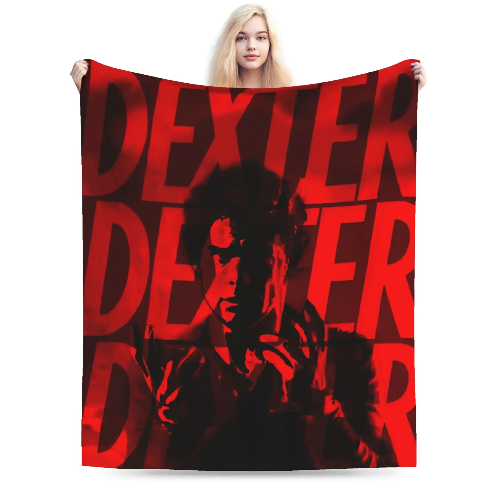 

Dexter Morgan Soft Throw Blanket for Winter Comfort Perfect for Kids Adults Living Room and Bedspread
