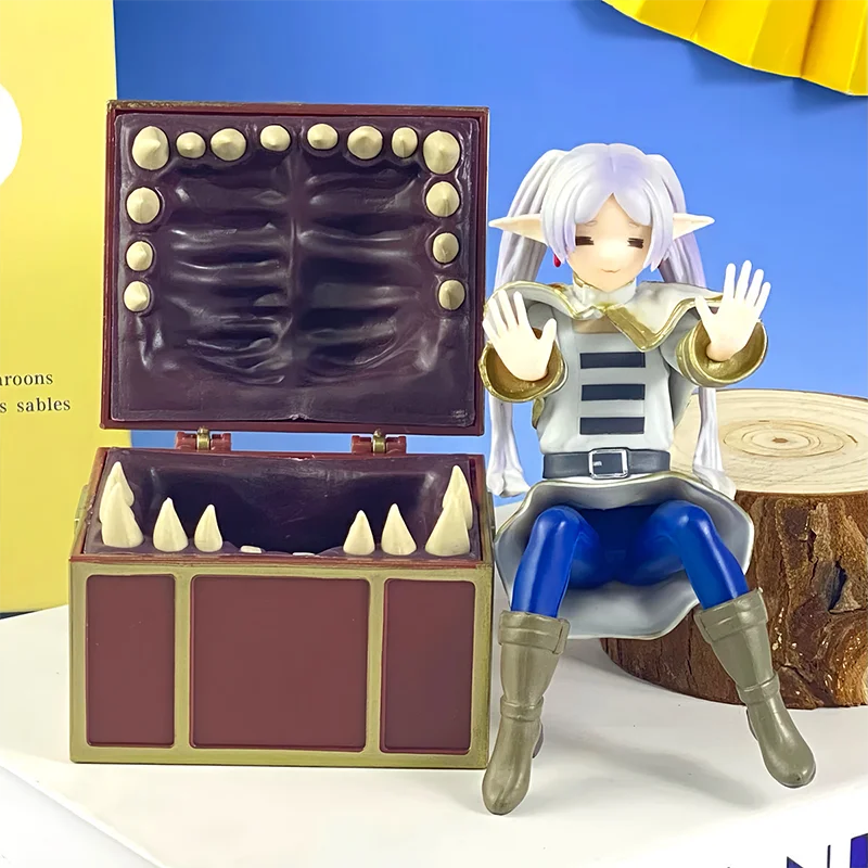 Frieren: Beyond Journey's End Treasure Hunt figura de Anime The Frieren dibujos animados Kawaii modelo colección muñeca juguete para niños tesoro