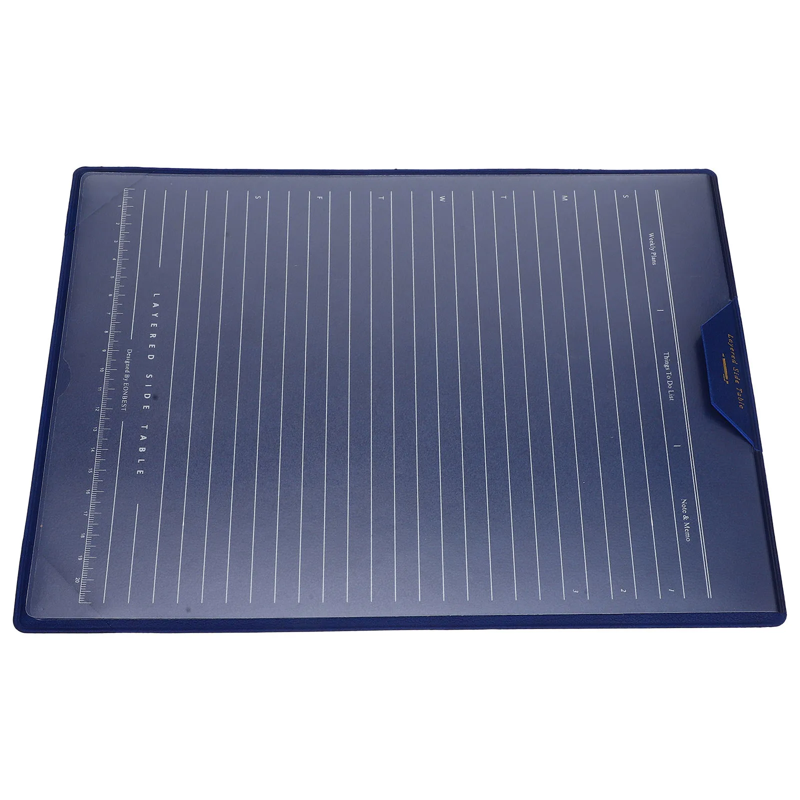 Mouse pad à prova d'água em camadas PU multiuso almofada de escrita mesa de escritório mousepad para jogos superfície lisa