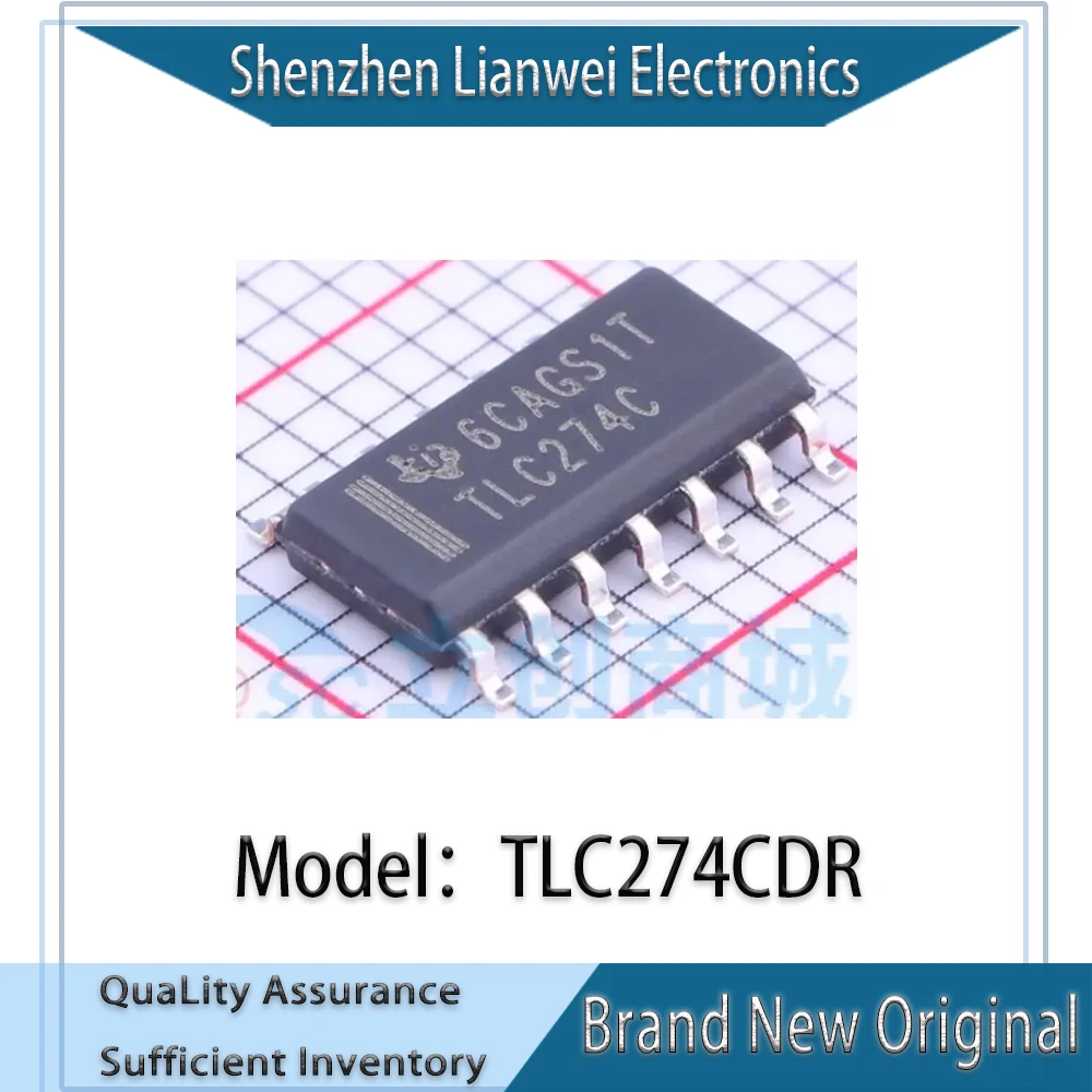 

100% New Original TLC274CDR TLC274C IC Chipset SOP-14