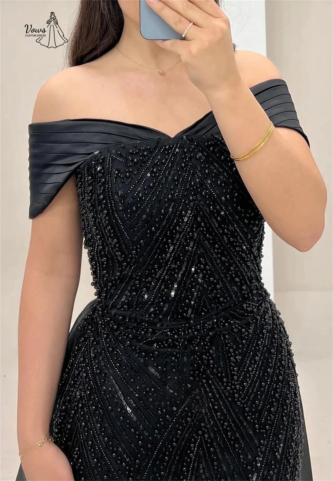 

Vows Custom Made Elegant Cocktail Dresses 2025 Woman Card Shoulder Fish Tail Bespoke Occasion Dresses for Special Occasions Prom