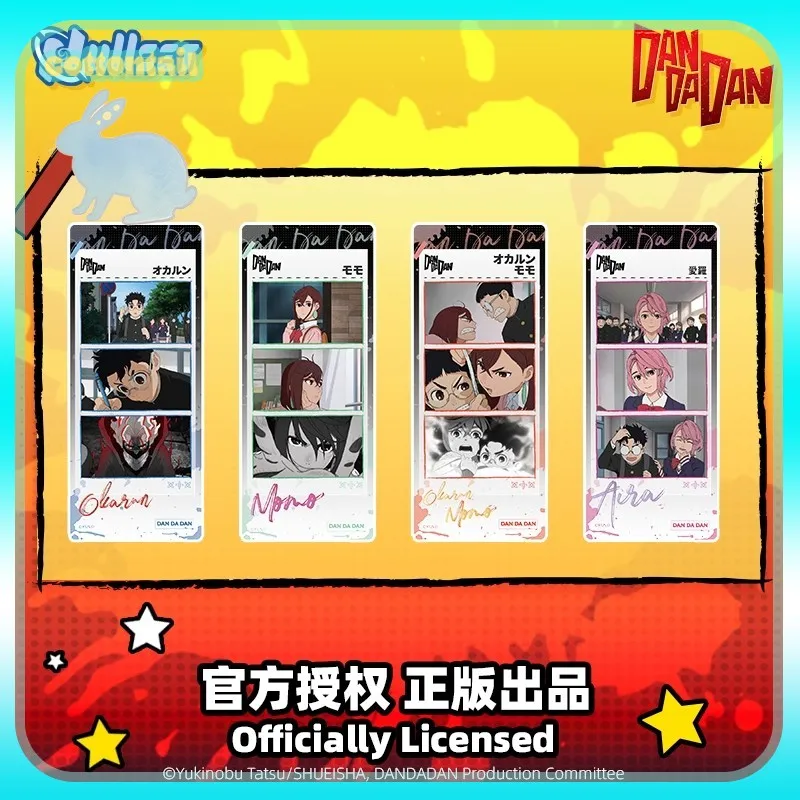 오리지널 누얼셋 단다단 아크릴 캐릭터 TV 씬 시리즈 클리어 카드 모모 오카룬 애니메이션 주변기기 ACG 카드 컬렉션 선물