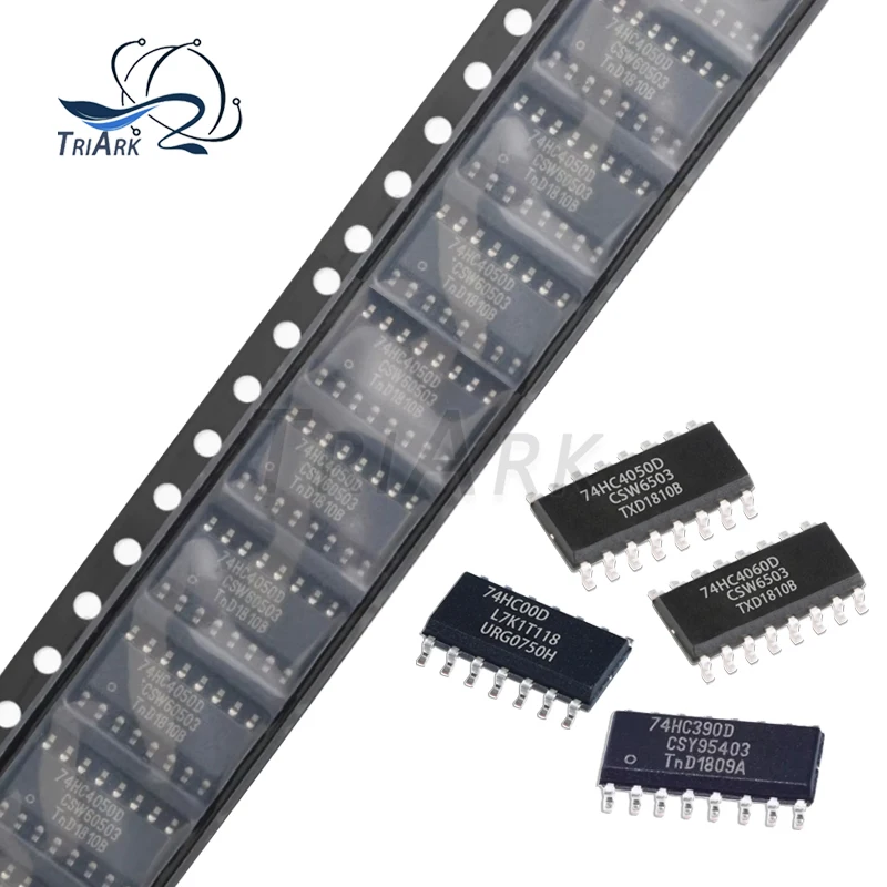 

10PCS New 74HC00D 74HC595 74HC32 74HC74 74HC86 74HC138 74HC139 74HC164 74HC165 74HC257 74HC390 74HC4050 74HC4051 74HC4094 SOP IC