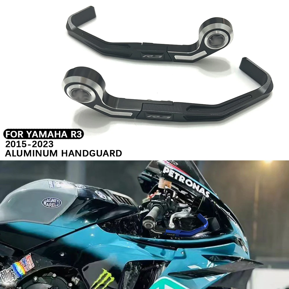 Motorcycle For YZF-R3 YZF R3 2015-2023 Accessories CNC Aluminum Handguard Anodized Anti-Scratch Protective Bracket Handguard bow