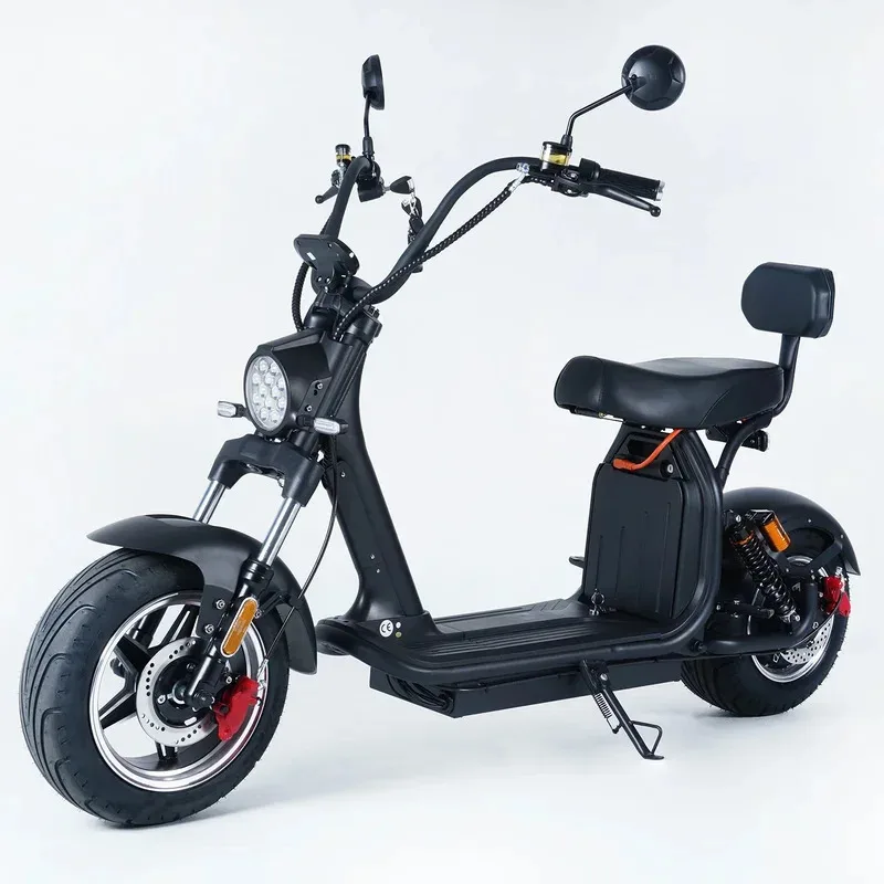 

Factory Hot Selling H10 Cheap and Good Quality Fat Tire Citycoco Electric Scooters 2000W 20Ah Double Lithium Battery Inside city