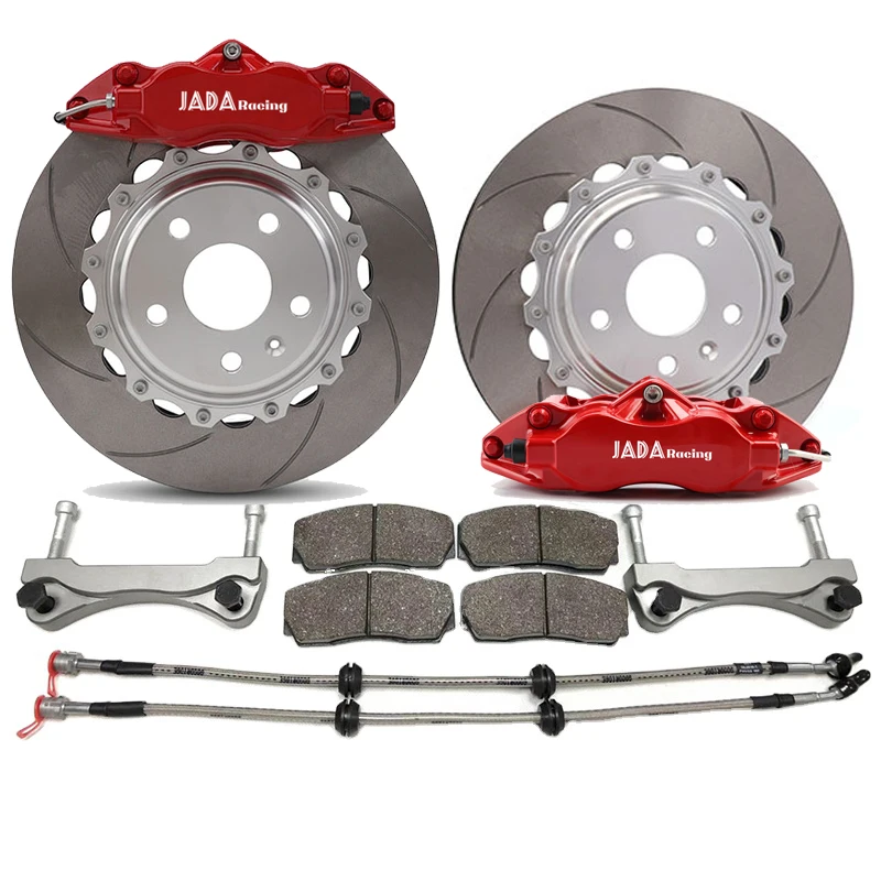 

Factory Direct Jada 4 Pots Brake Caliper 9200 with 355*28mm Disc Racing Brake Kit for Chrysler 300C Dodge Charger Dodge Magnum