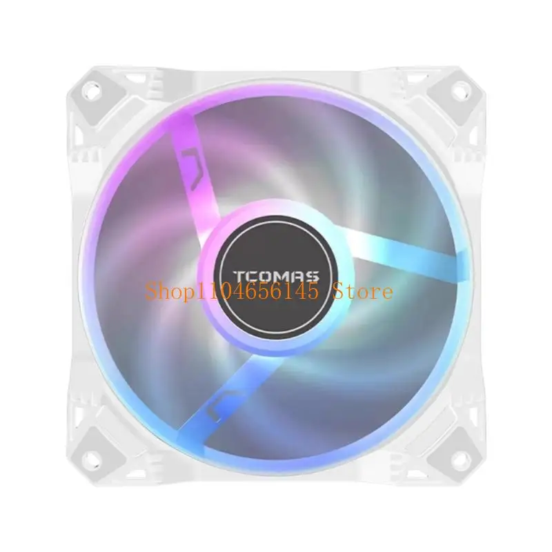 652F 120mm Radiator Fan 35.7dB Quiet Operation 4.32W Power 4Pin PWM Control 30mm Thickness