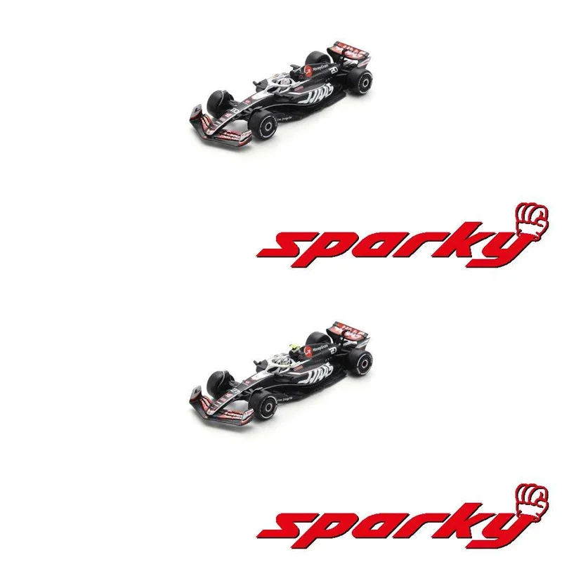 

Spark 1:64 MoneyGram Haas F1 Team VF-24 No.20 / No.27 2024 Die-Cast Car Models