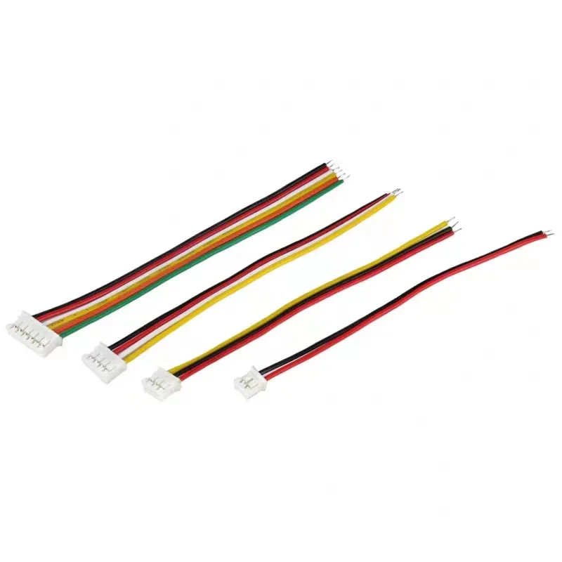 10Sets JST 2.0mm PH Connector Single Male Plug PH2.0 2/3/4/5/6/7/8/9/10P Pins Plug With 26AWG Wires Cables 100mm/200mm/300MM
