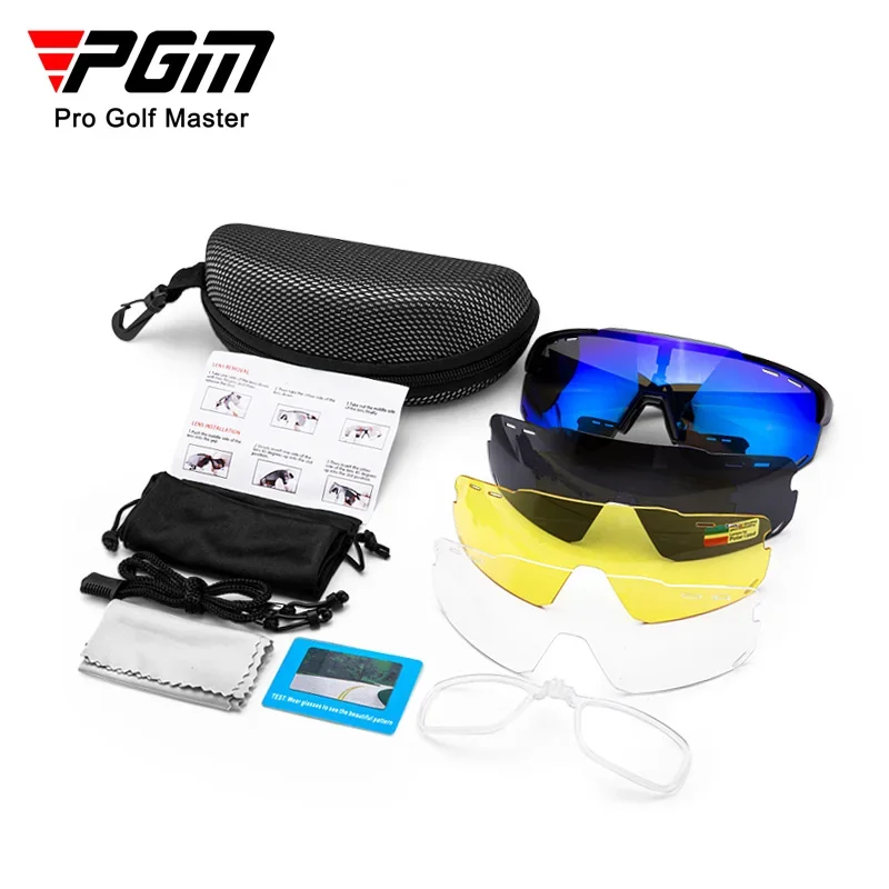 PGM YJ004 custom sport glasses sunglasses polarized golf sport sun glasses