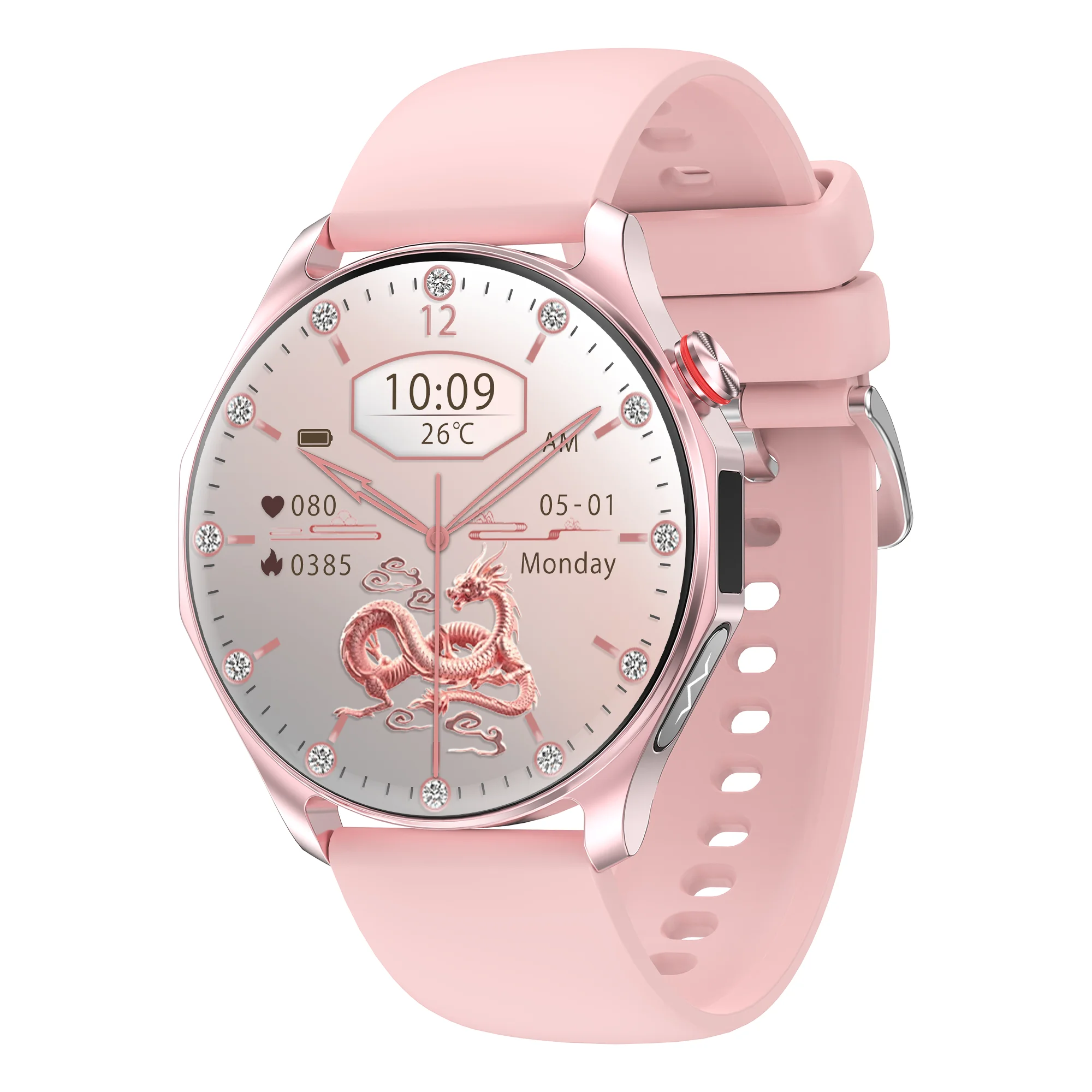 

U11 1.43 Amoled Women Classic Luxury Smart Watch Strap ECG+PPG Android Ios Heart Rate Blood Oxygen Reloj Inteligente Hombre