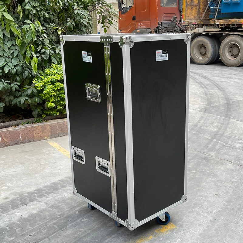 Black Tall 6 Drawers Road Case / Stage Studio Storage Case