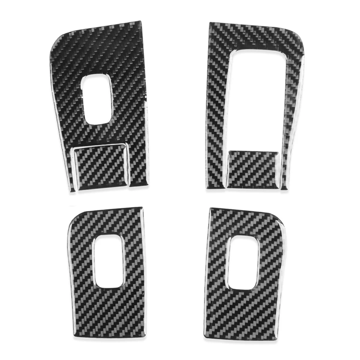 

Soft Carbon Fiber for Tesla Model 3 Highland 2024 Car Window Lifter Switch Cover Trim Sticker Interior Accessories RHD